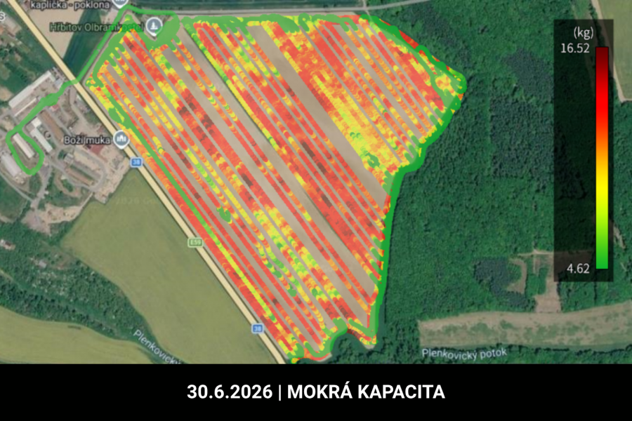 Mokrá kapacita 30.6